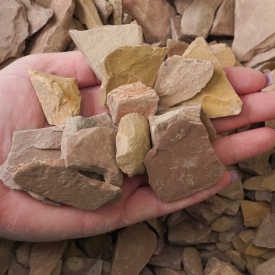 Medium Aztec Flagstone Chips Medium Aztec Flagstone Chips
