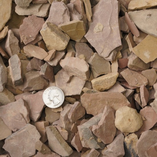 Medium Aztec Flagstone Chips Medium Aztec Flagstone Chips