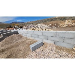 Concrete Block Wall