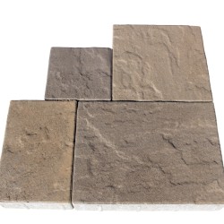 Aviano Pavers (4pc) 6cm - Antique Pewter