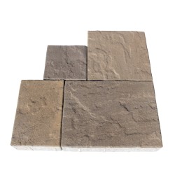 Aviano Pavers (4pc) 6cm - Antique Pewter