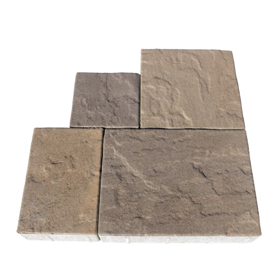 Aviano Pavers (4pc) 6cm - Antique Pewter Aviano Pavers (4pc) 6cm - Antique Pewter
