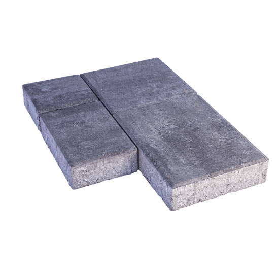 PASEO Pavers 6cm - Antique Pewter (4pc) PASEO Pavers 6cm - Antique Pewter (4pc)