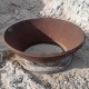 45" Fire Pit (Small - Flanged Bottom)