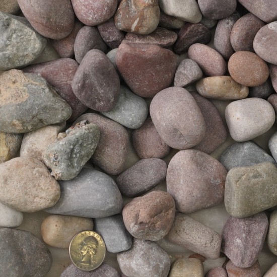 1 1/2" Rainbow Pebbles