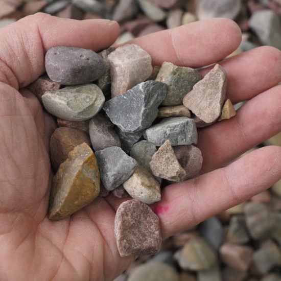 3/4" Rainbow Gravel