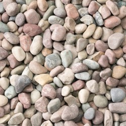 3/4" Rainbow Pebbles