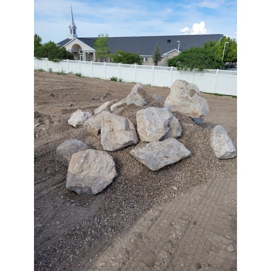 Glacier Mist Boulders