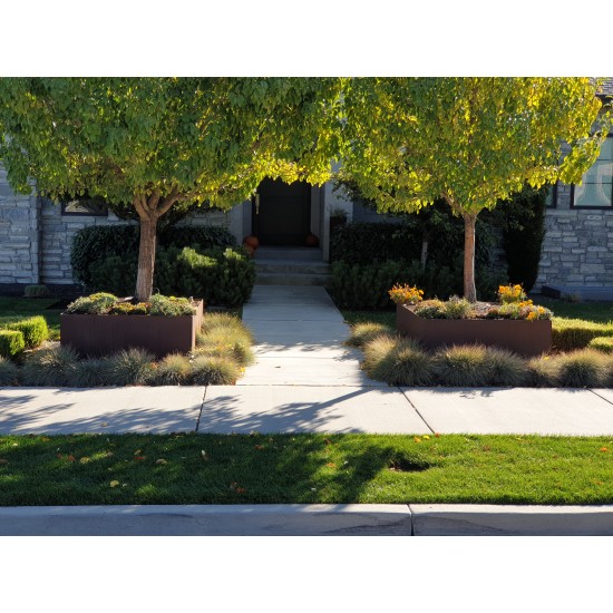 Steel Retaining Wall