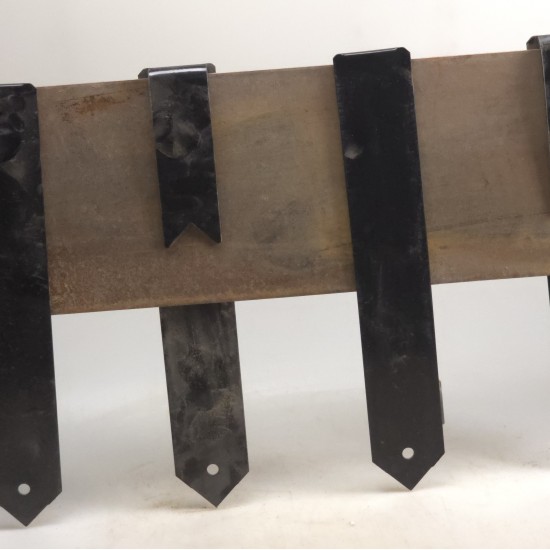 Iron Steel Edging 6"