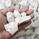 1 1/2" White Marble Stone