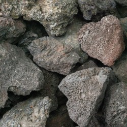 2-4" Black Lava Rock