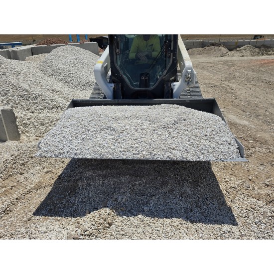 1/2" White Marble Stone 1/2" White Marble Stone