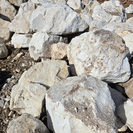 White Marble Boulders White Marble Boulders