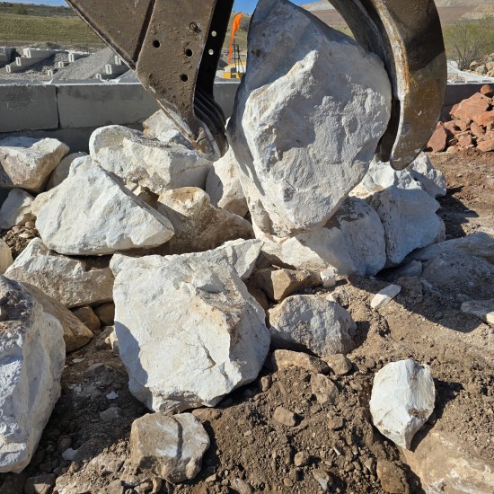 White Marble Boulders White Marble Boulders