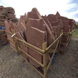 Red Cliff Flagstone - Supers 1-2"