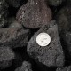 2-4" Black Lava Rock